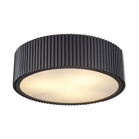 Brendon Three-Light Flush Mount Ceiling Fixture