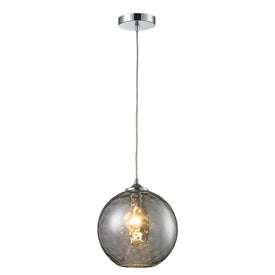 Watersphere Single-Light Pendant with Recessed Light Kit