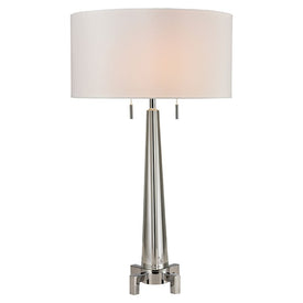 Bedford Solid Crystal Table Lamp - OPEN BOX