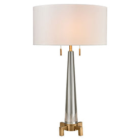 Bedford Solid Crystal Table Lamp