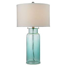 Glass Bottle LED Table Lamp
