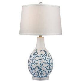 Sixpenny Blue Coral LED Table Lamp