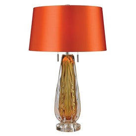 Modena Free Blown Glass LED Table Lamp