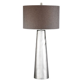 Tapered Cylinder Mercury Glass Table Lamp