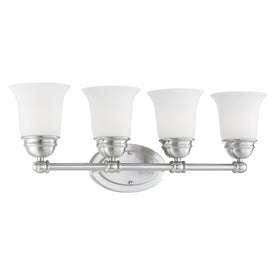 Bella Four-Light Bathroom Vanity Fixture