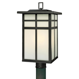 Mission Three-Light Outdoor Post Lantern