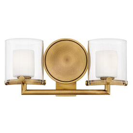 Rixon Two-Light Bathroom Vanity Fixture