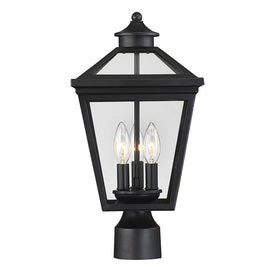 Ellijay Three-Light Outdoor Post Lantern