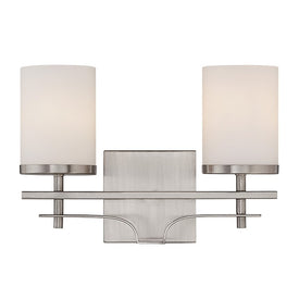 Colton Two-Light Bathroom Vanity Fixture