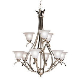 Dover Nine-Light Two-Tier Chandelier