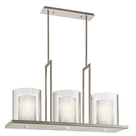 Triad Three-Light Linear Chandelier