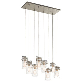 Brinley Eight-Light Linear Chandelier