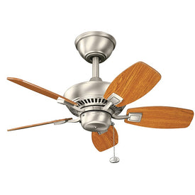Canfield 30" Five-Blade Indoor/Outdoor Patio Ceiling Fan