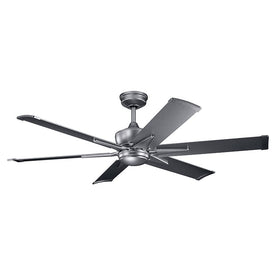 Szeplo II 60" Six-Blade LED Indoor/Outdoor Patio Ceiling Fan