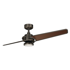 Xety 56" Two-Blade LED Ceiling Fan