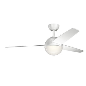 Bisc 56" Three-Blade LED Ceiling Fan