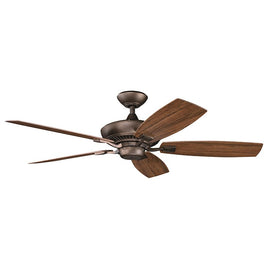 Canfield 52" Five-Blade Indoor/Outdoor Patio Ceiling Fan