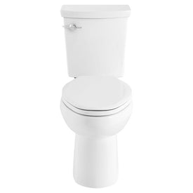 H2Option Two-Piece Right Height Dual-Flush Elongated Toilet without Seat