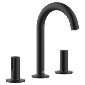 Studio S Two-Handle Widespread Bathroom Faucet with Knob Handles - Matte Black