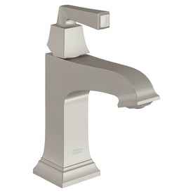 Town Square S Single-Handle Monoblock Bathroom Sink Faucet with Push-Pop Drain - Brushed Nickel