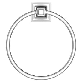 Town Square S Round Closed Towel Ring - Polished Chrome