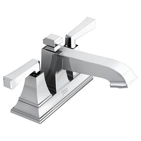 Town Square S Two-Handle 4" Centerset Bathroom Sink Faucet with Push-Pop Drain - Polished Chrome