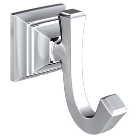 Town Square S Double Robe Hook - Polished Chrome