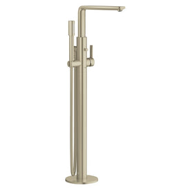 Lineare Single Handle Freestanding Tub Filler Faucet with Handshower