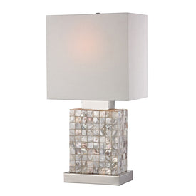 Mother of Pearl Mini Table Lamp