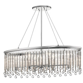 Piper Six-Light Oval Chandelier/Pendant