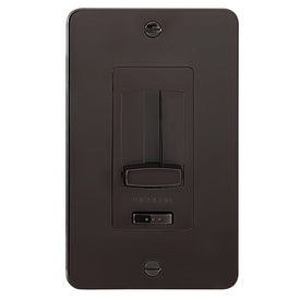 Wall Plate and Trim for Undercabinet Light LED Driver and Dimmer