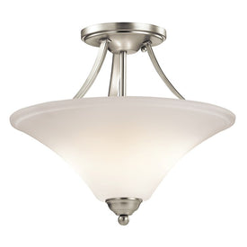 Keiran Two-Light Semi-Flush Mount Ceiling Fixture