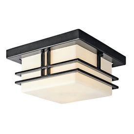 Tremillo Two-Light Outdoor Flush Mount Ceiling Fixture