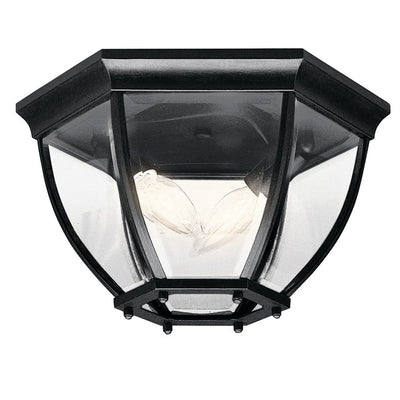Product Image: 9886BK Lighting/Outdoor Lighting/Outdoor Flush & Semi-Flush Lights