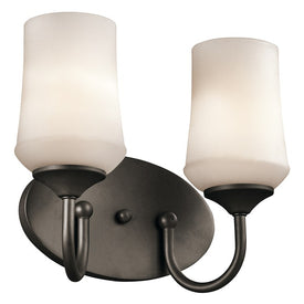 Aubrey Two-Light Bathroom Vanity Fixture