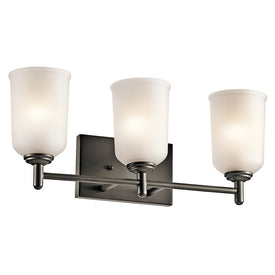 Shailene Three-Light Bathroom Vanity Fixture