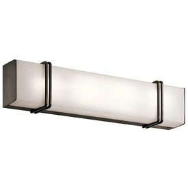 Impello Single-Light 24" LED Linear Bathroom Vanity Fixture