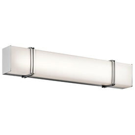 Impello Single-Light 30" LED Linear Bathroom Vanity Fixture