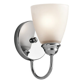 Jolie Single-Light Bathroom Wall Sconce