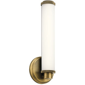 Indeco Single-Light 15" LED Bathroom Wall Sconce
