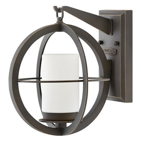 Compass Single-Light Small Outdoor Wall Sconce