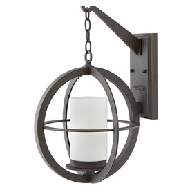 Compass Single-Light Large Outdoor Wall Sconce
