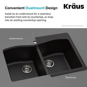 KGD-50BLACK Kitchen/Kitchen Sinks/Undermount Kitchen Sinks