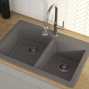 KGD-50GREY Kitchen/Kitchen Sinks/Undermount Kitchen Sinks