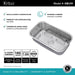KBU14 Kitchen/Kitchen Sinks/Undermount Kitchen Sinks