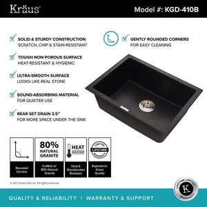 KGD-410B Kitchen/Kitchen Sinks/Undermount Kitchen Sinks