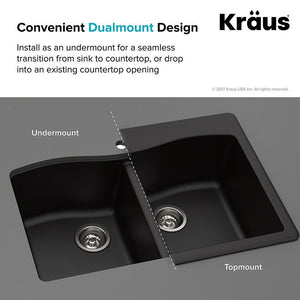 KGD-54GREY Kitchen/Kitchen Sinks/Undermount Kitchen Sinks