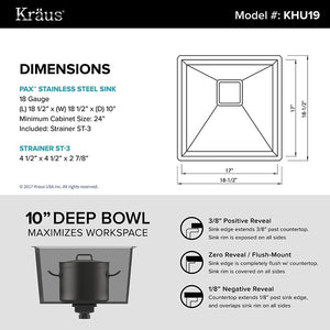 KHU19 Kitchen/Kitchen Sinks/Bar & Prep Sinks