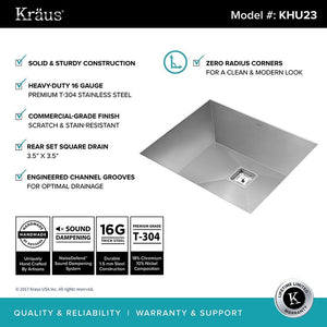KHU23 Kitchen/Kitchen Sinks/Undermount Kitchen Sinks