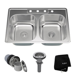 KTM33 Kitchen/Kitchen Sinks/Drop In Kitchen Sinks